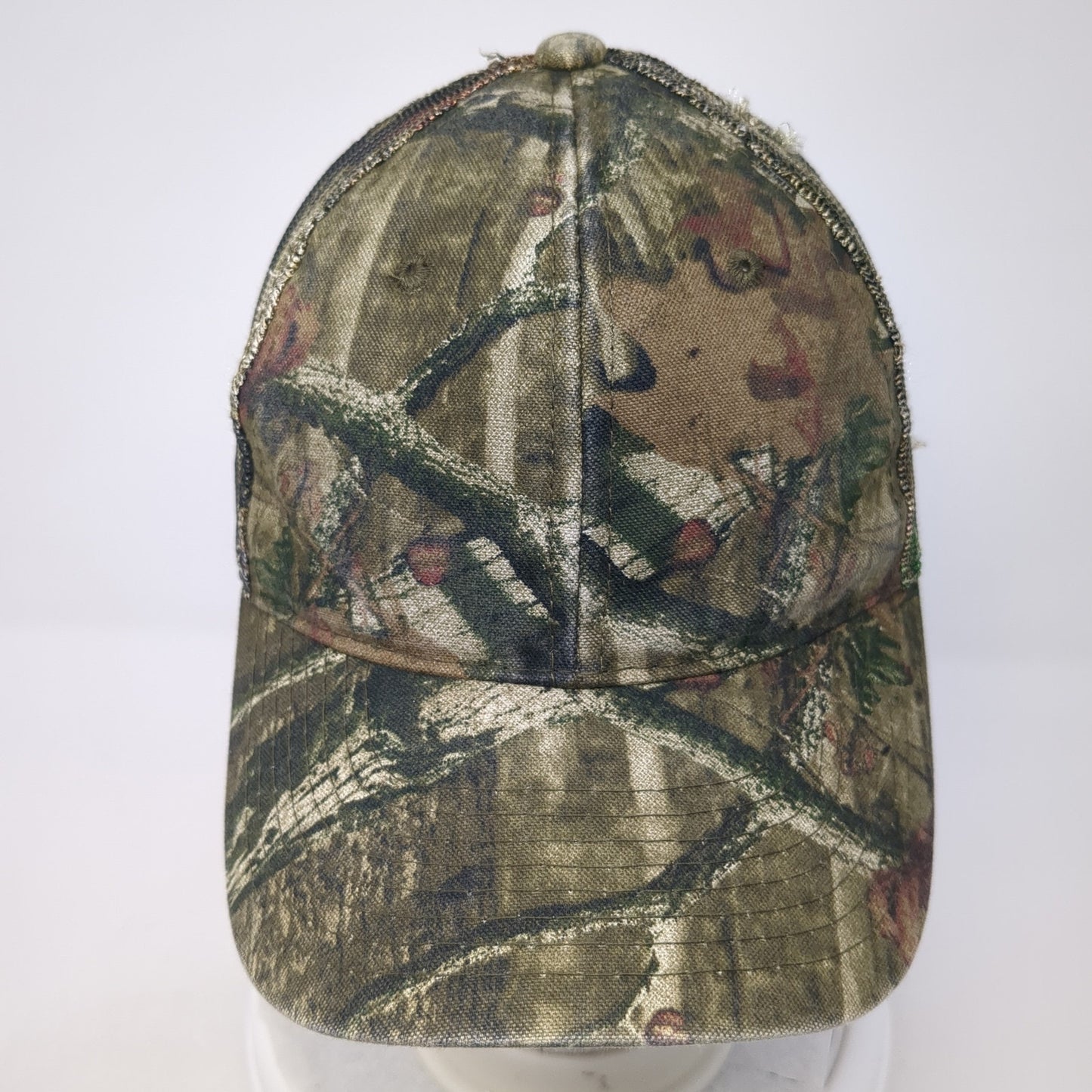 Signatures Strapback Trucker Hat Multicolor One Size Adjustable Camouflage