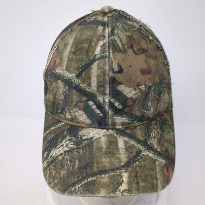 Signatures Strapback Trucker Hat Multicolor One Size Adjustable Camouflage