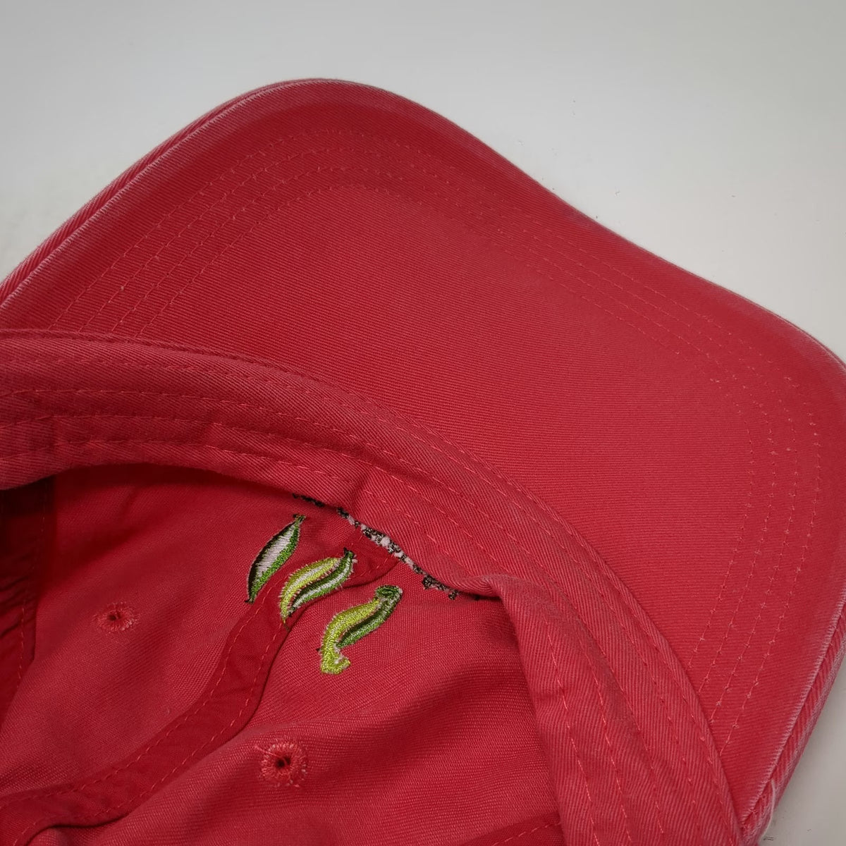 Ahead Baseball Cap Red One Size El Camaleon Mayakoba Golf Course Embroidered Hat
