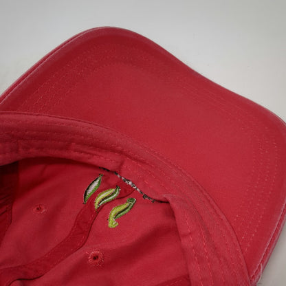 Ahead Baseball Cap Red One Size El Camaleon Mayakoba Golf Course Embroidered Hat