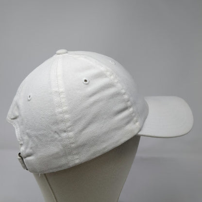 Disney Parks Baseball Cap White OSFM Rainbow Mickey Heart Slideback Cotton Hat