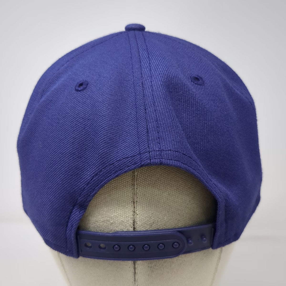 New Era Charlotte Hornets NBA Snapback Hat Purple One Size 75th Anniversary