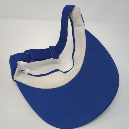 Trico Slideback Visor Hat Blue One Size Adjustable Solid Outdoor Nissin