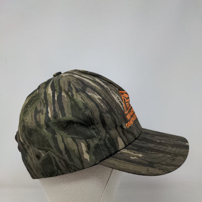 Bob Matthews Construction Co. Snapback Hat Camouflage One Size Realtree