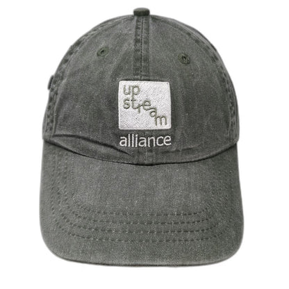 Port & Company Baseball Cap Green One Size Upstream Alliance Hat Slideback