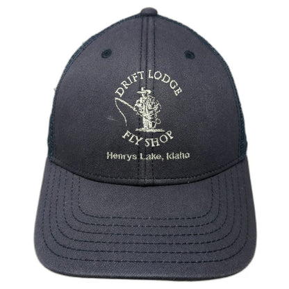 Orvis Trucker Hat Blue One Size Drift Lodge Fly Shop Henrys Lake Idaho Mesh
