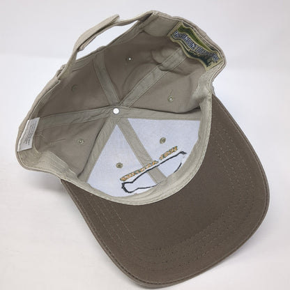 Just Another Crappie Day Strapback Hat Brown One Size Paramount Outdoors