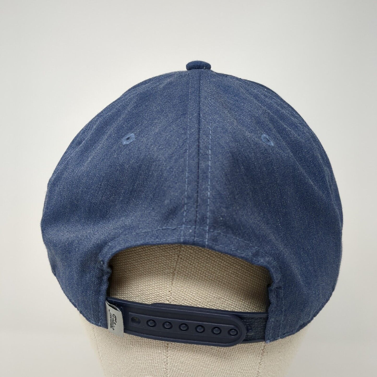 Titleist Snapback Golf Hat Blue One Size Adjustable Embroidered 6 Panel