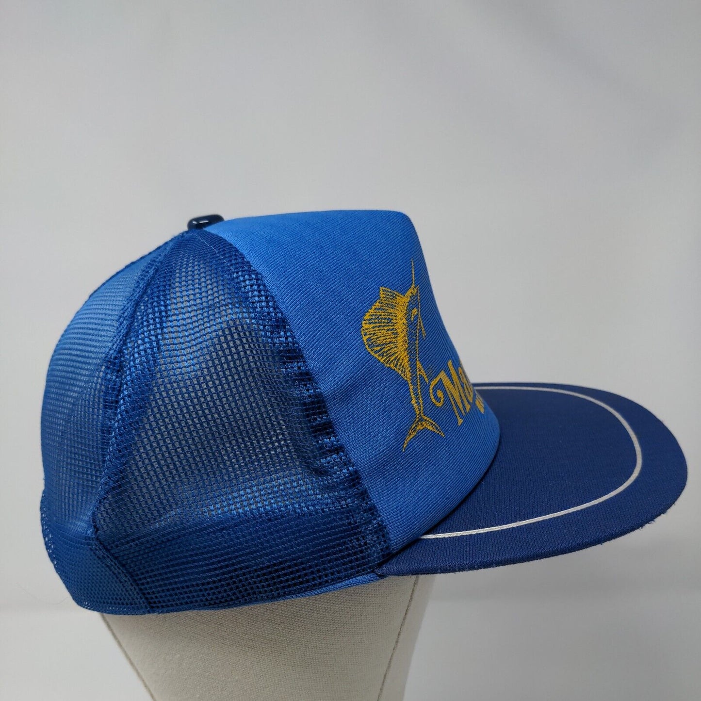 Mazatlan Mexico Snapback Trucker Hat Blue Adjustable Mesh Back 6 Panel