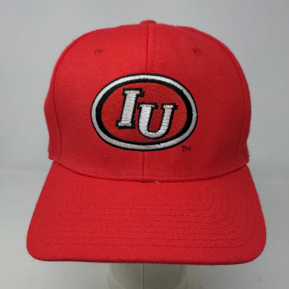 Lightwear Men's Snapback Hat Red Embroidered IU Hoosiers Logo Light Up Works!