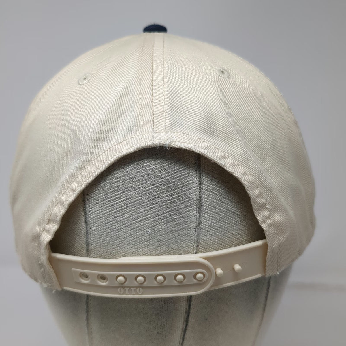 Otto 5 Panel Beige Blue One Size Snapback Hat Boise Scratch Capital Wealth