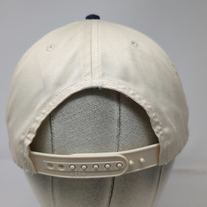 Otto 5 Panel Beige Blue One Size Snapback Hat Boise Scratch Capital Wealth
