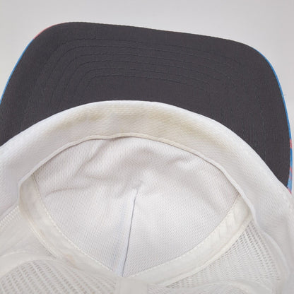 Huk Snapback Trucker Hat Multicolor One Size Adjustable Mesh Back Polyester