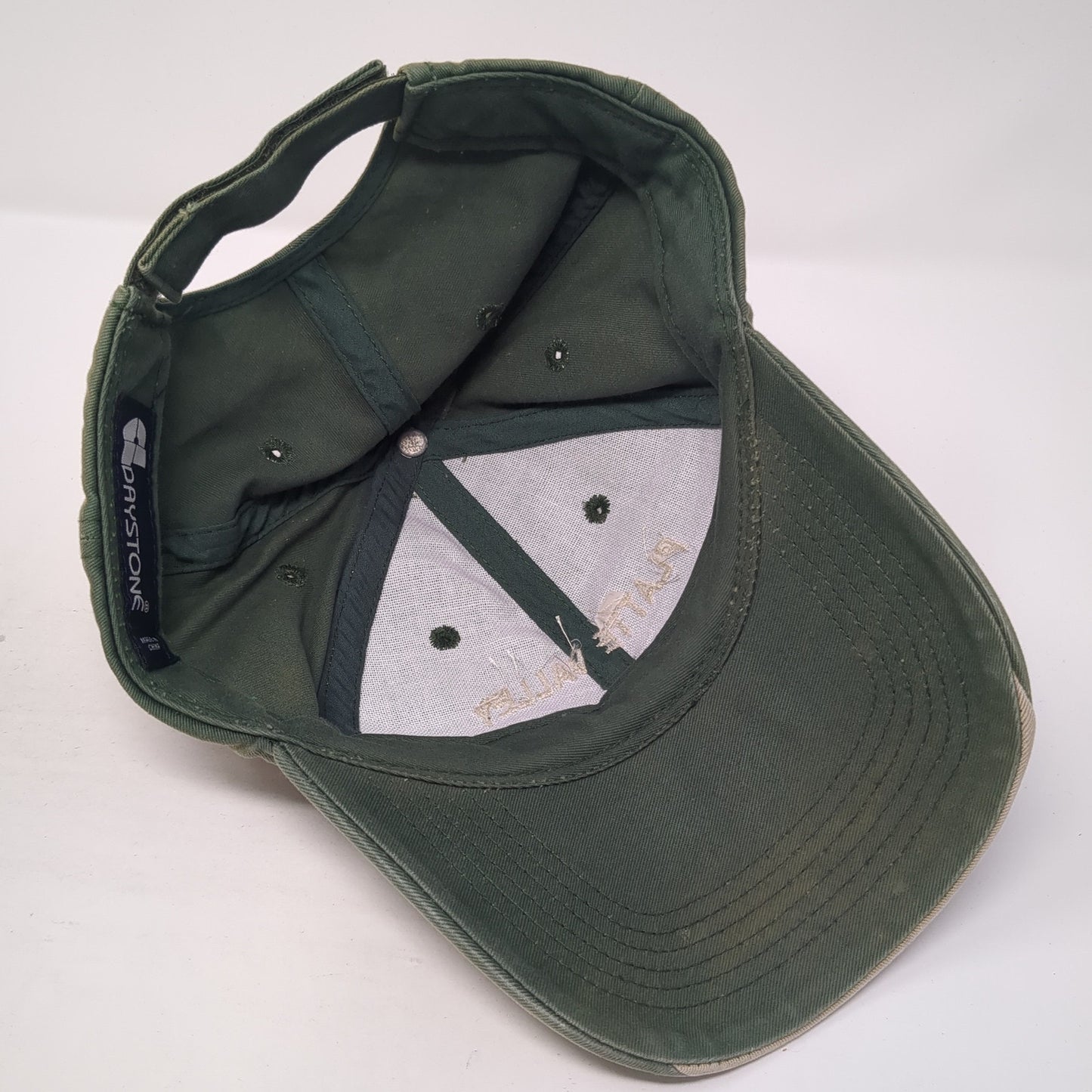 Platte Valley Trucking Services Strapback Hat Green One Size Daystone