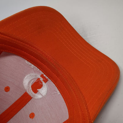OTTO Gigamon Logo Orange Baseball Cap One Size Adjustable Strapback Cotton Hat
