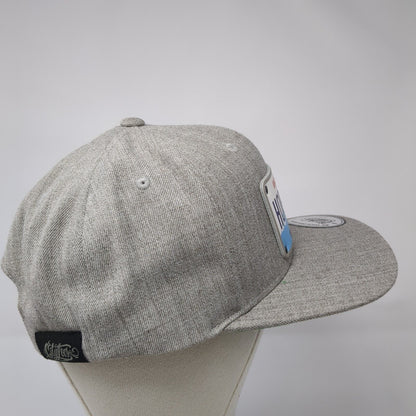 Washington Hop Thief Taphouse Evergreen State Snapback Hat Gray OS City Locs
