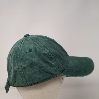 Cobra Slideback Hat Green One Size Adjustable Embroidered 6 Panel