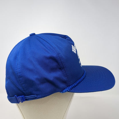 Otto Cap 5 Panel Blue One Size Hat Wyalusing Hotel PA Braided Rope Adjustable