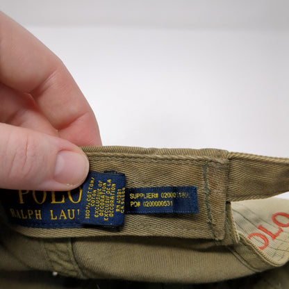 Polo Ralph Lauren Small Pony Slideback Hat Brown One Size 6 Panel