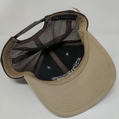 SVSEF Sun Valley Freestyle Snapback Trucker Hat Tan OS Adjustable Richardson