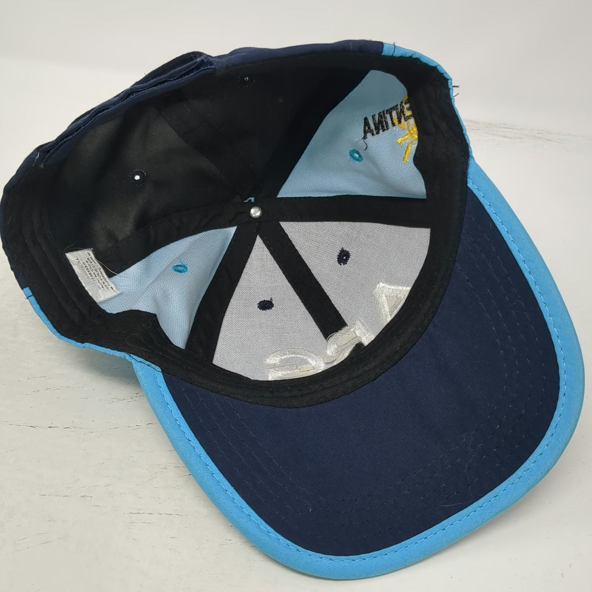 Foridata Baseball Cap Blue One Size ARG Embroidery Argentina Sun Strapback Hat