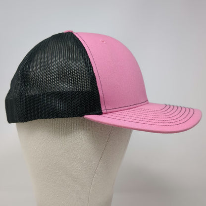 Richardson 112 Trucker Hat Pink Black Kenworth Sales Truck One Size Snapback