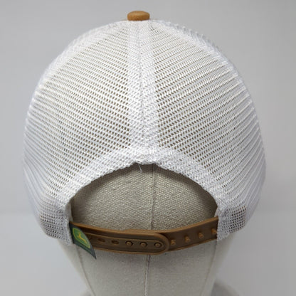 John Deere Mesh Back Trucker Hat Brown One Size Embroidered Adjustable