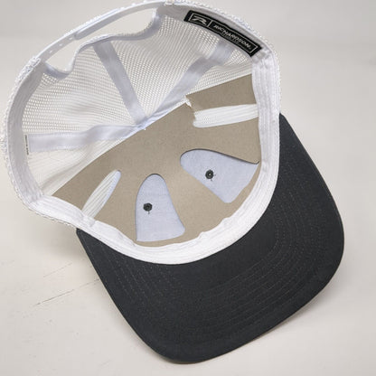 Maddyn Homes Snapback Trucker Hat Gray OS Adjustable Mesh Back Richardson