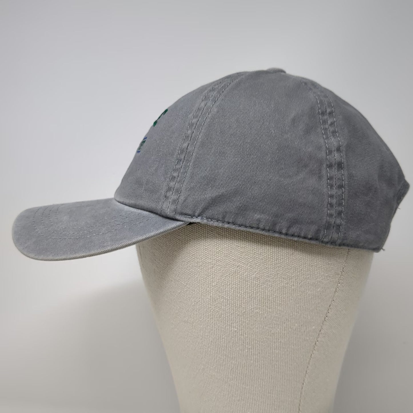 David and Young Baseball Cap Hat Gray One Size Venice Athl League Basketball