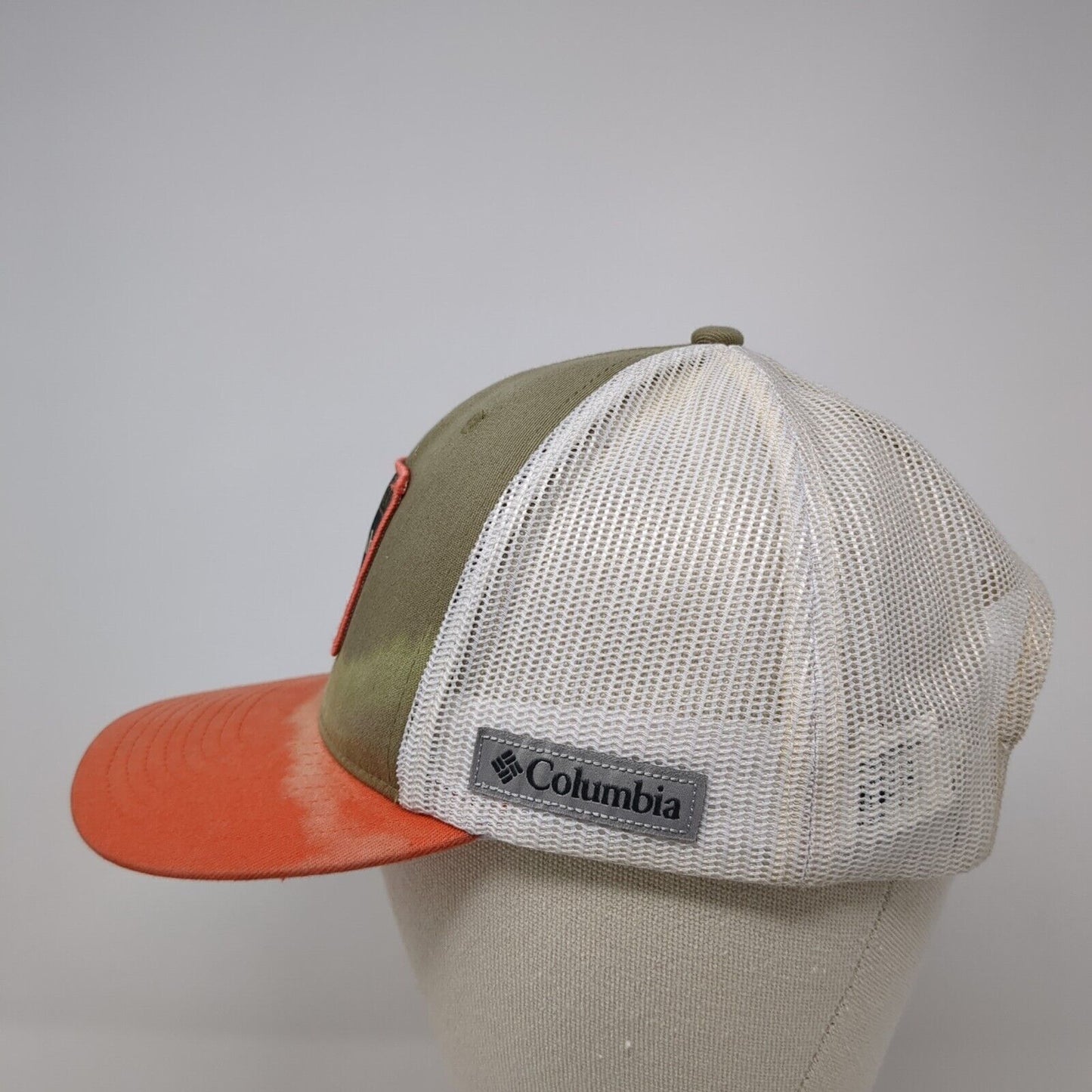 Columbia Snapback Trucker Hat Multicolor OS Adjustable Embroidered Mesh Back