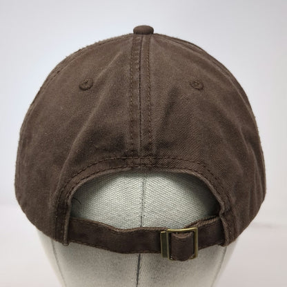 Invasion Baseball Cap Brown Gold One Size Puerto Vallarta Souvenir Hat Slideback