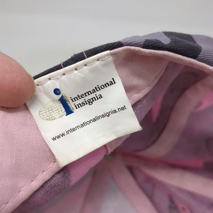 International Insignia Scotland Pink Camo One Size Baseball Cap Hat Strapback