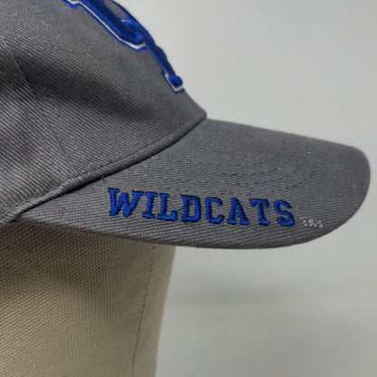 Russell Men's Strapback Hat Gray Embroidered University of Kentucky Wildcats