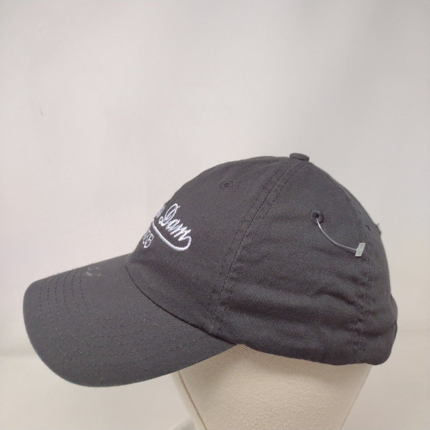 Hoover Dam Est. 1935 Slideback Hat Black One Size Adjustable Embroidered Cotton