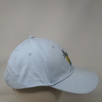 Stitch Pineapple Snapback Hat Blue OSFM Embroidered Adjustable Disney