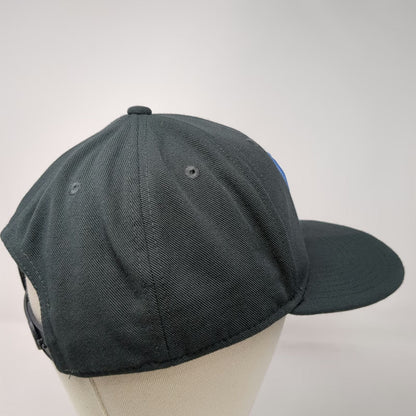 Nike Snapback Hat Gray One Size Baseball Home Plate Logo Swoosh Pro Sportswear