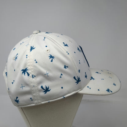 Puma Snapback Hat White One Size Palm Tree Coeur d'Alene Resort Golf P Logo