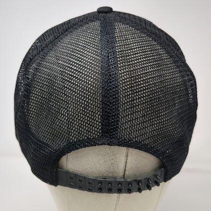 Advenco Trucker Hat Black Mesh Back Snapback Rope Graphic Funny Tomorrow a B**CH