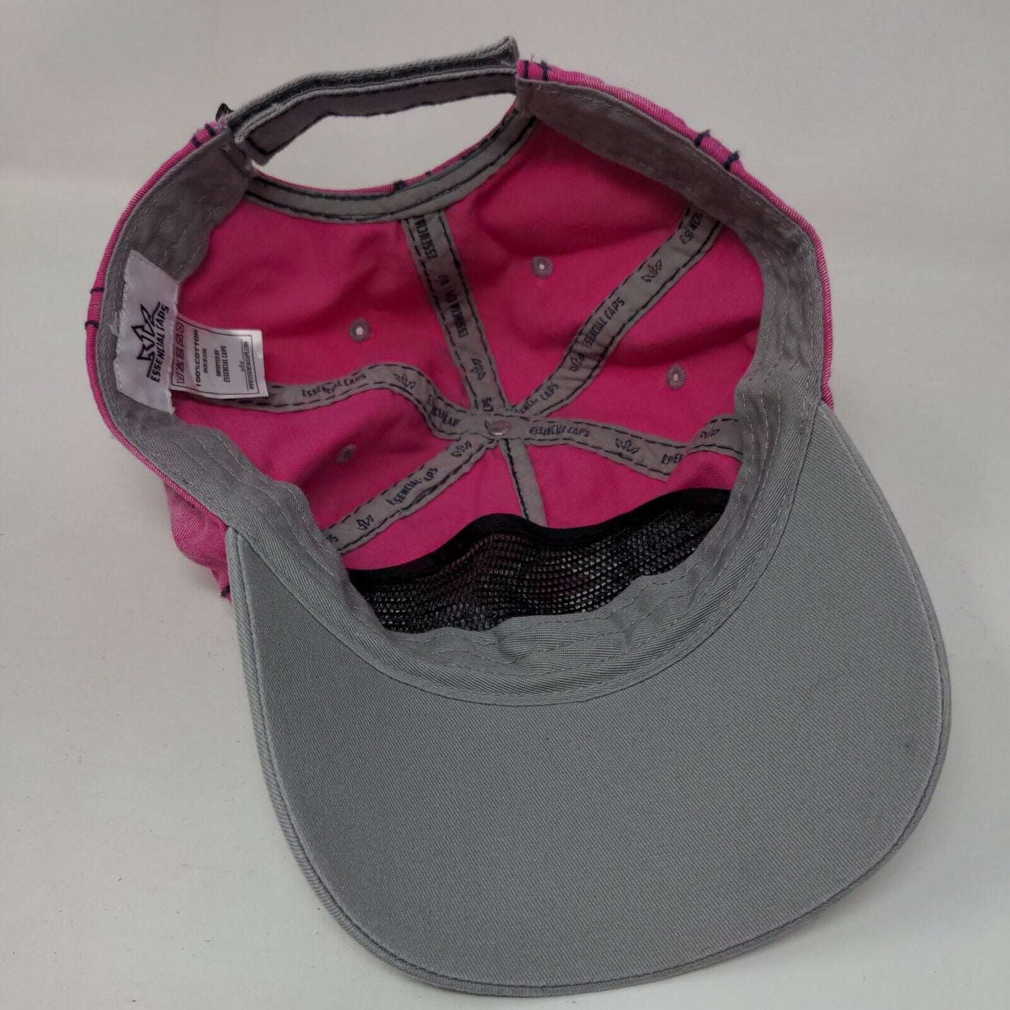 Nashville Tennessee Strapback Hat Pink One Size Adjustable Essencial Caps Cotton