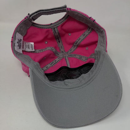 Nashville Tennessee Strapback Hat Pink One Size Adjustable Essencial Caps Cotton