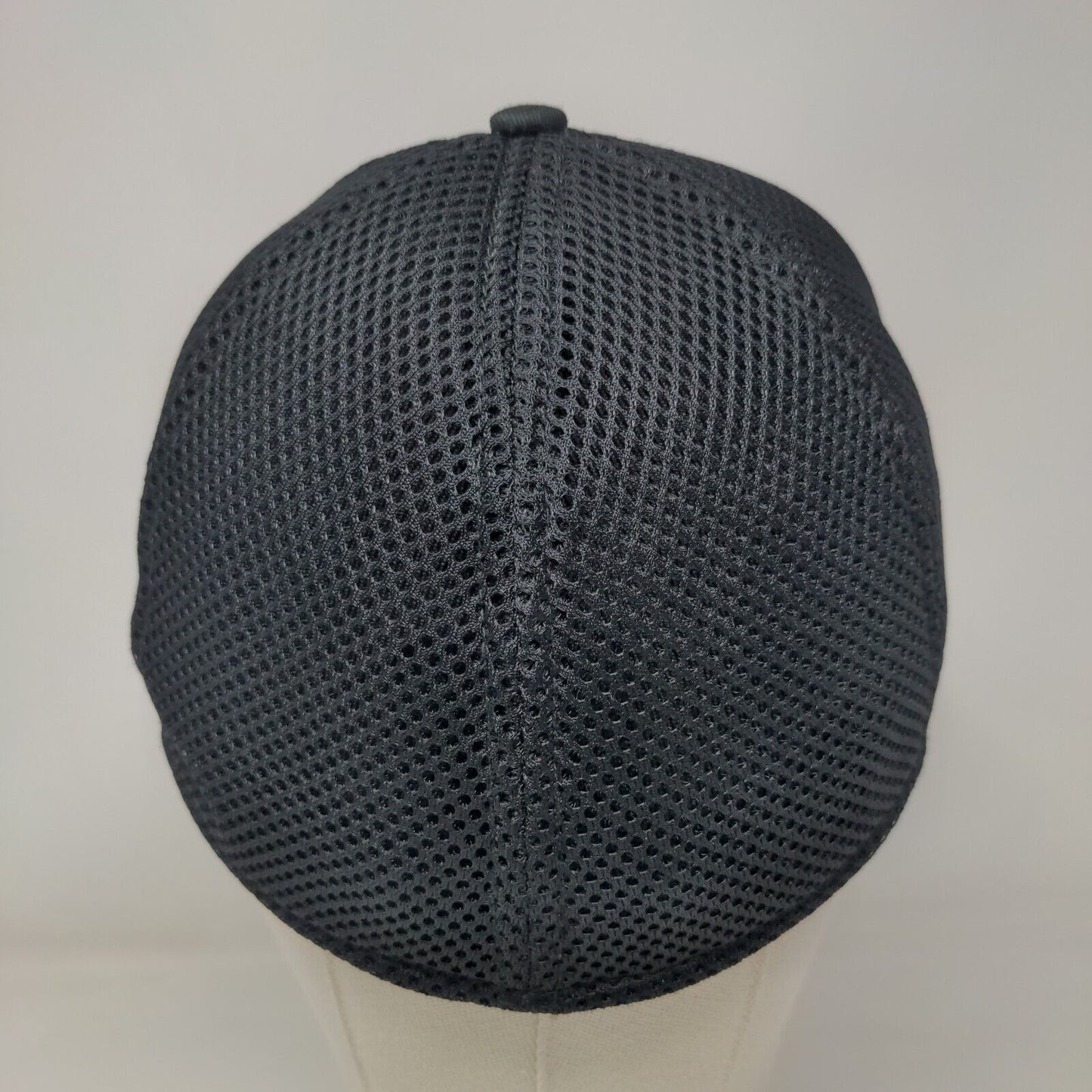 American Flag Shield Republic Fitted Trucker Hat Black M/L 39Thirty New Era
