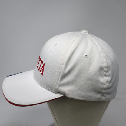 Beretta Baseball Cap White One Size Flexfit Embroidered Logo Curved Brim Hat