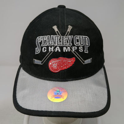 Detroit Red Wings NHL Starter Black Hat Cap 1998 Stanley Cup Locker Room W/Tags