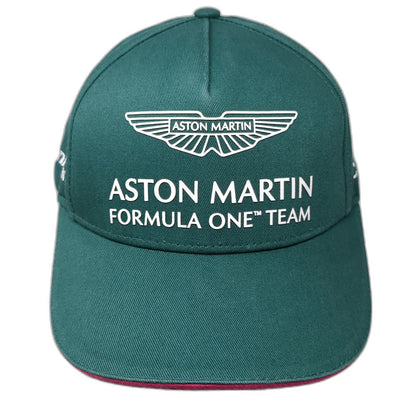Aston Martin Green One Size Hat F1 Racing Team Strapback Cognizant Wings