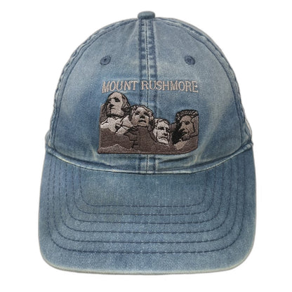 Triangle Sport Headwear Baseball Cap Blue One Size Mount Rushmore Slideback Hat