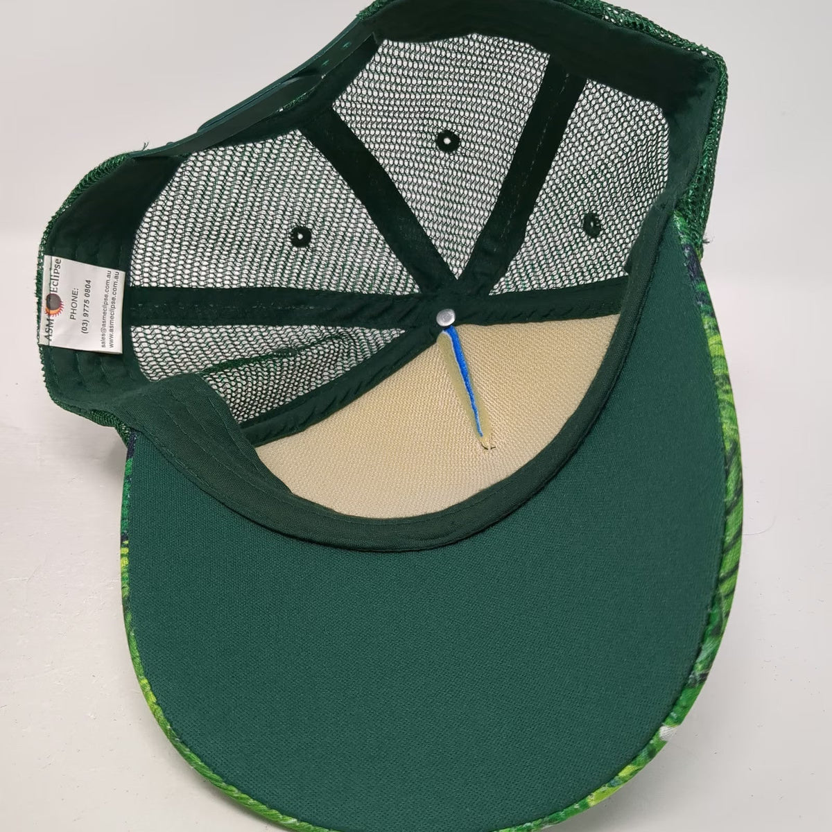 ASM Eclipse Trucker Hat Green One Size Rainforest Skyrail Cairns Australia