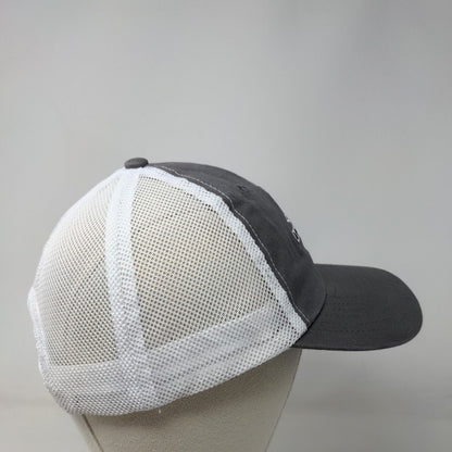 Phillips & Jordan Snapback Mesh Back Trucker Hat Gray One Size Colorblock