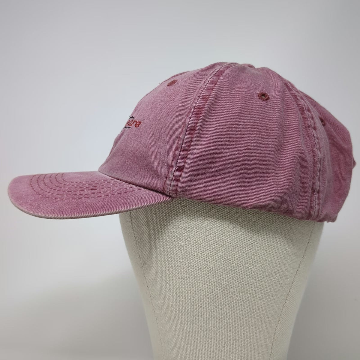 Port Authority Baseball Cap Red One Size Idaho Shakespeare Festival Cotton Hat