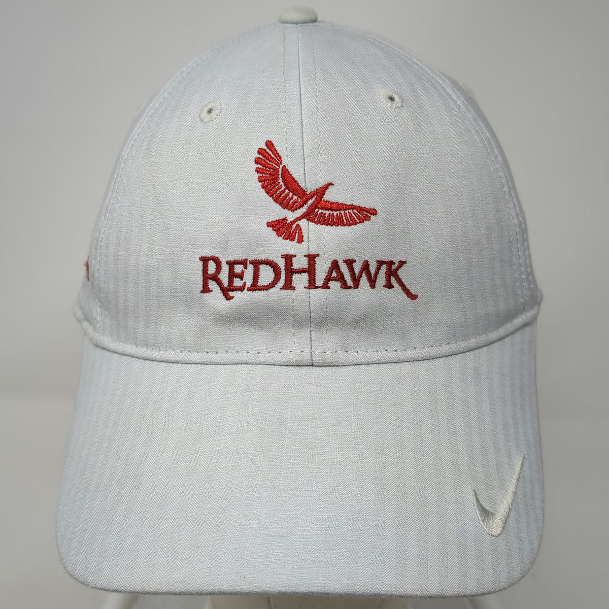 Nike Baseball Cap Gray One Size Dri-FIT Regulators Redhawk Adjustable Strap Hat
