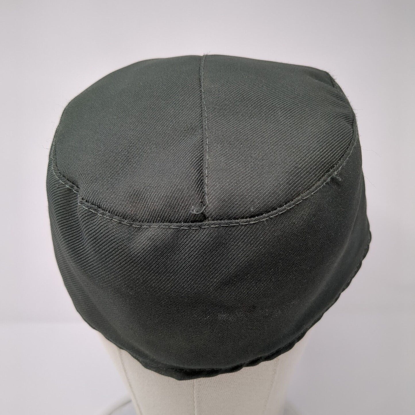 Unbranded Fitted Cadet Army Cap Hat Green 7 5/8 Solid Blank Outdoor